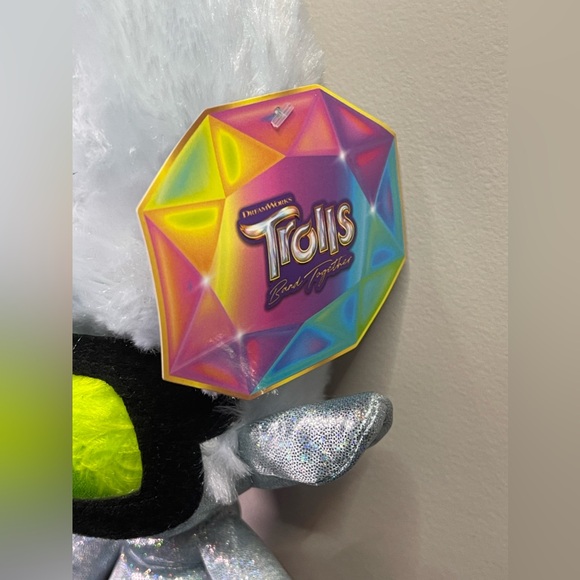 Trolls World Tour Plush Tiny Diamond 2020 NEW  Large Toy 15inch - Picture 3 of 7